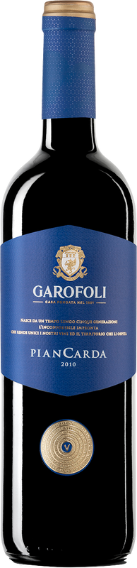 Bouteille de PIANCARDA DOC rosso conero de Garofoli