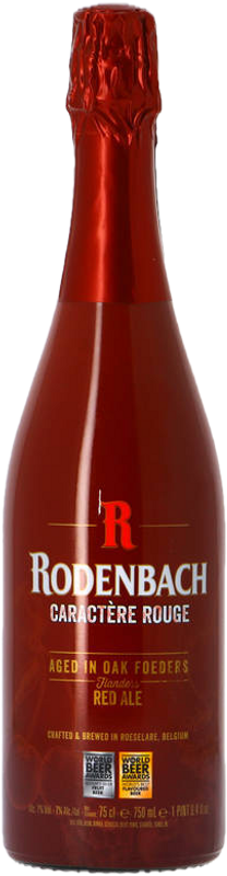 Flasche Caractère Rouge Bier von Rodenbach