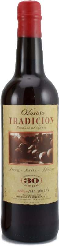 Bottle of Oloroso Muy Viejo V.O.R.S. from Bodegas Tradición