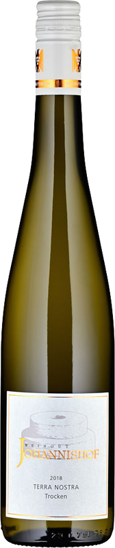 Bottiglia di Riesling Terra Nostra trocken di Weingut Johannishof