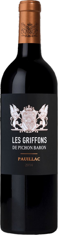 Bottiglia di Les Griffons Pichon Baron Longueville Pauillac AOP di Château Pichon-Longueville Baron