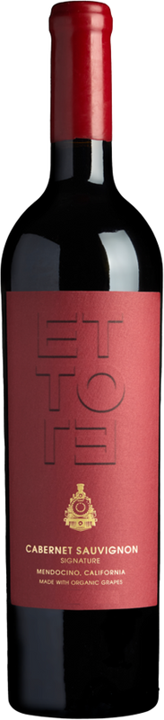 Bouteille de Cabernet Sauvignon Mendocino County Signature de Ettore Winery