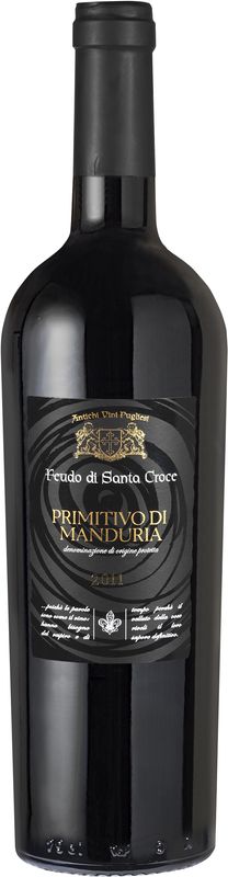 Bottiglia di Primitivo di Manduria di Feudo di Santa Croce