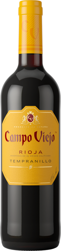 Bottle of Tempranillo from Campo Viejo