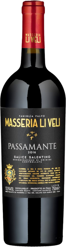 Bottle of Passamante DOC from Li Veli
