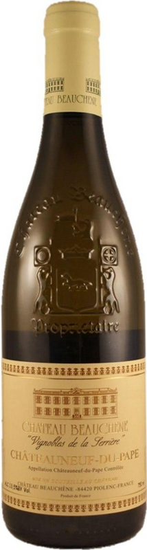 Bottiglia di Chateauneuf-du-Pape AC blanc di Château Beauchêne