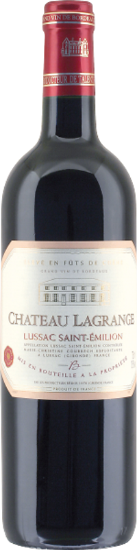 Flasche 3ème Cru Classé Lussac St-Émilion AOC von Château Lagrange