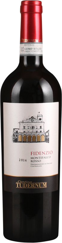 Flasche Tudernum Fidenzio Montefalco Rosso DOC von Cantina Tudernum