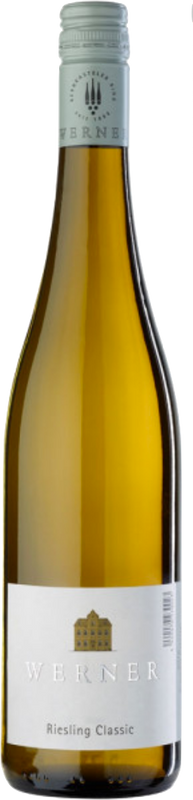 Bottiglia di Riesling Légère QbA di Weingut Werner