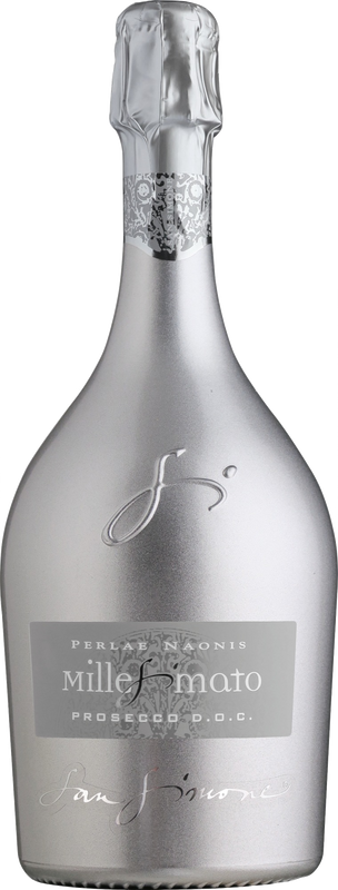 Bouteille de Perlae Naonis Silber Brut Millesimato Prosecco DOC de San Simone