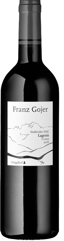 Flasche Südtiroler Lagrein Granat DOC von Glögglhof Gojer Franz