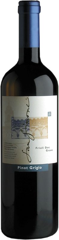 Bottle of Pinot Grigio Prestige Grave del Friuli DOC from San Simone