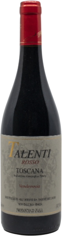 Bottle of Rosso di Toscana IGT from Talenti