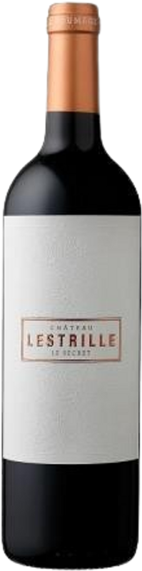 Bottiglia di Le Secret de Lestrille Rouge AC Bordeaux Supérieur di Château Lestrille