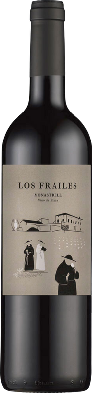 Bottle of Monastrell from Los Frailes