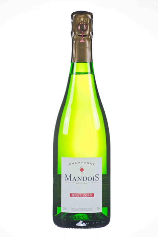 Flasche Champagne Mandois Brut Zero von Mandois