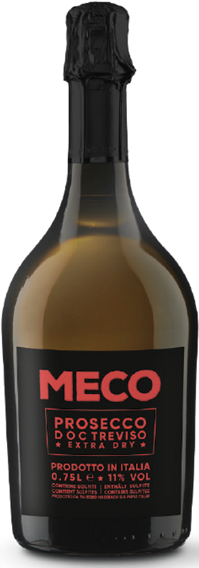 Bottiglia di Meco Prosecco DOC Treviso di Meco