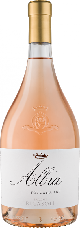 Flasche Albia Rosé IGT von Barone Ricasoli / Castello di Brolio