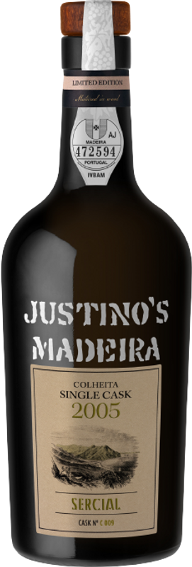 Flasche Single Cask Sercial Madeira - Dry von Justino's Madeira Wines