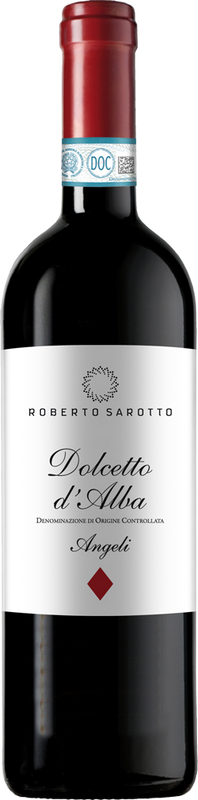 Flasche Dolcetto d'Alba DOC R. Sarotto M.O von Roberto Sarotto