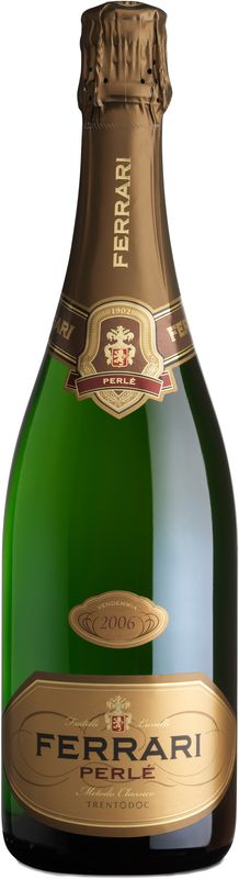 Bottiglia di Perle Brut Metodo Classico DOC di Ferrari