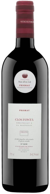 Bottle of Clos Fonta DOQ from Mas d’en Gil