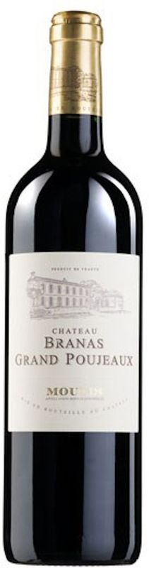 Bottle of Chateau Branas Grand Poujeaux Moulis-en-Medoc AOC from Château Branas Grand Poujeaux
