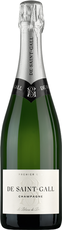 Bottiglia di Champagne De Saint Gall Blanc De Blancs Brut 1er Cru di Union Champagne