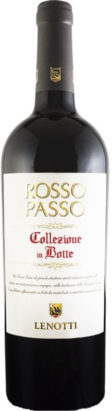 Bottle of Rosso Passo Collezione In Botte Veneto IGT from Cantine Lenotti