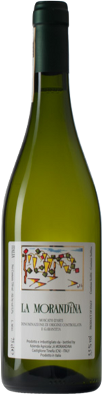 Bottle of Moscato d'Asti DOCG from La Morandina