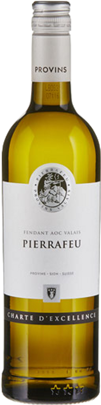 Bottle of Fendant AOC Pierrafeu from Provins