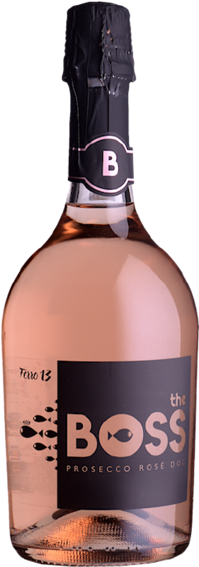 Bottiglia di The Boss Rosé Prosecco DOC Millesimato Brut di Ferro13