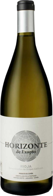 Bottle of Horizonte Blanco de Exopto Rioja DOCa from Bodegas Exopto