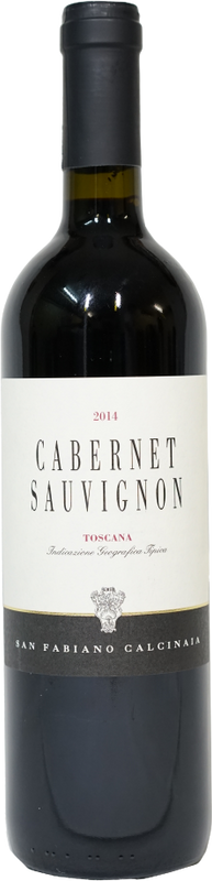 Bottle of Cabernet Sauvignon Toscana IGT from San Fabiano Calcinaia