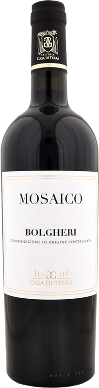 Bottle of Mosaico DOC Bolgheri Rosso from Fattoria Casa di Terra