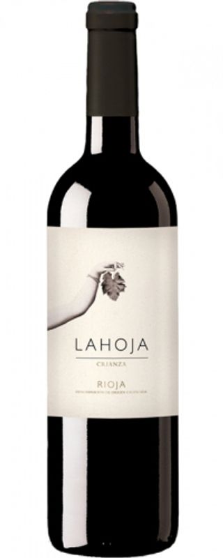 Bottle of La Hoja Crianza tinto DOCa from Labastida