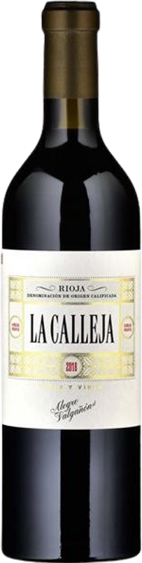 Bottiglia di La Calleja Tinto DOC Rioja di Bodega Alegre Valgañon