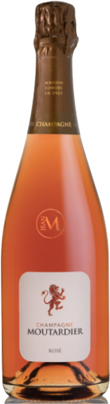Bottiglia di Champagne Moutardier Rosé Brut di Moutardier
