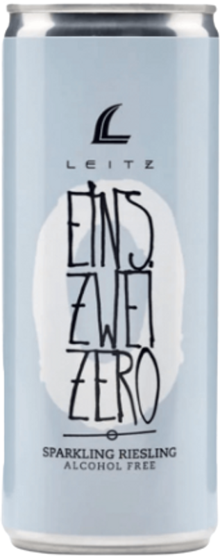 Bottle of Sparkling Riesling Eins Zwei Zero ohne Alkohol from Leitz
