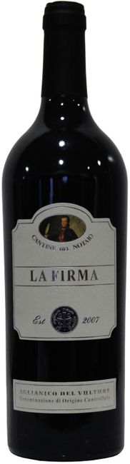 Image of Cantine del Notaio Aglianico del Vulture DOC La Firma - 75cl - Basilikata, Italien bei Flaschenpost.ch