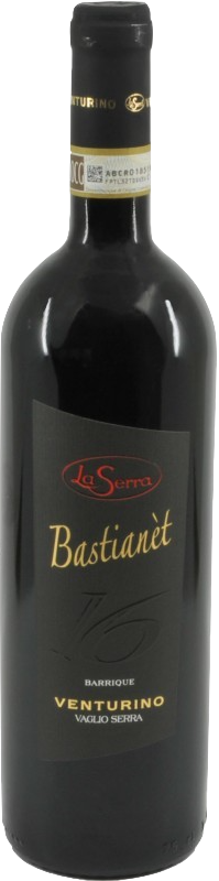 Bottle of Barbera d'Asti Superiore DOCG Bastianet Barrique from Venturino Vini
