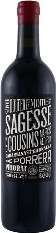 Bottle of Sagesse DOQ from Cooperativa de Porrera