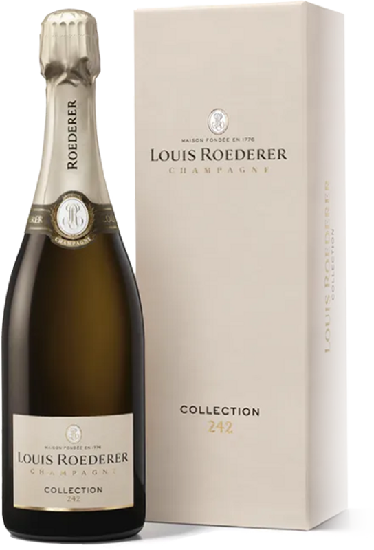 Bottiglia di Champagne Louis Roederer Collection 242 di Louis Roederer