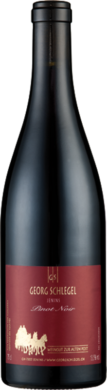 Bottle of Jeninser Pinot Noir AOC from Georg Schlegel