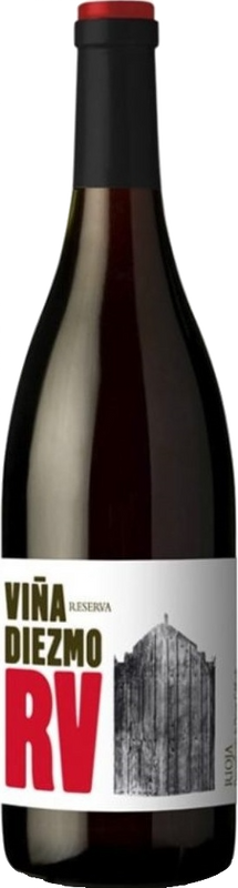 Bottiglia di Vina Diezmo Reserva di Bodegas Casa Primicia