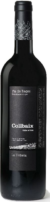 Bottiglia di La Llobeta Pla De Bages DOP di Collbaix Celler El Molì