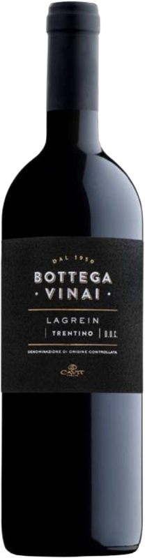Bottiglia di Lagrein Trentino DOC Bottega Vinai di Cavit