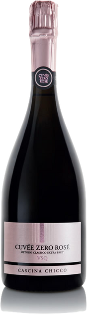 Image of Cascina Chicco Rosé Cuvée Zero Metodo Classico Extra Brut Dosage Zero VSQ - 75cl - Piemont, Italien bei Flaschenpost.ch