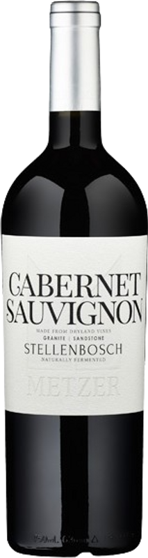 Flasche Cabernet Sauvignon von Metzer