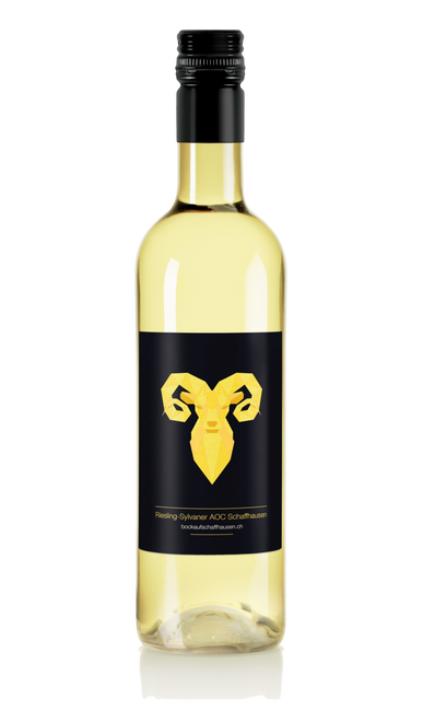 Image of GVS Schachenmann Bock auf Schaffhausen Riesling-Sylvaner - 75cl - Schaffhausen, Schweiz bei Flaschenpost.ch